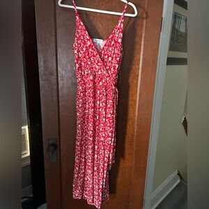 Gilli Red and White Floral Jumper